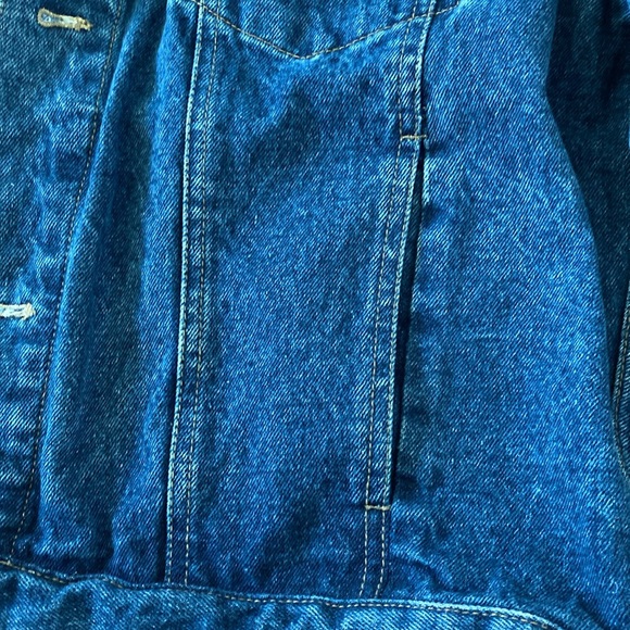 Men’s Calvin Klein Blue Denim Jacket - Picture 8 of 9